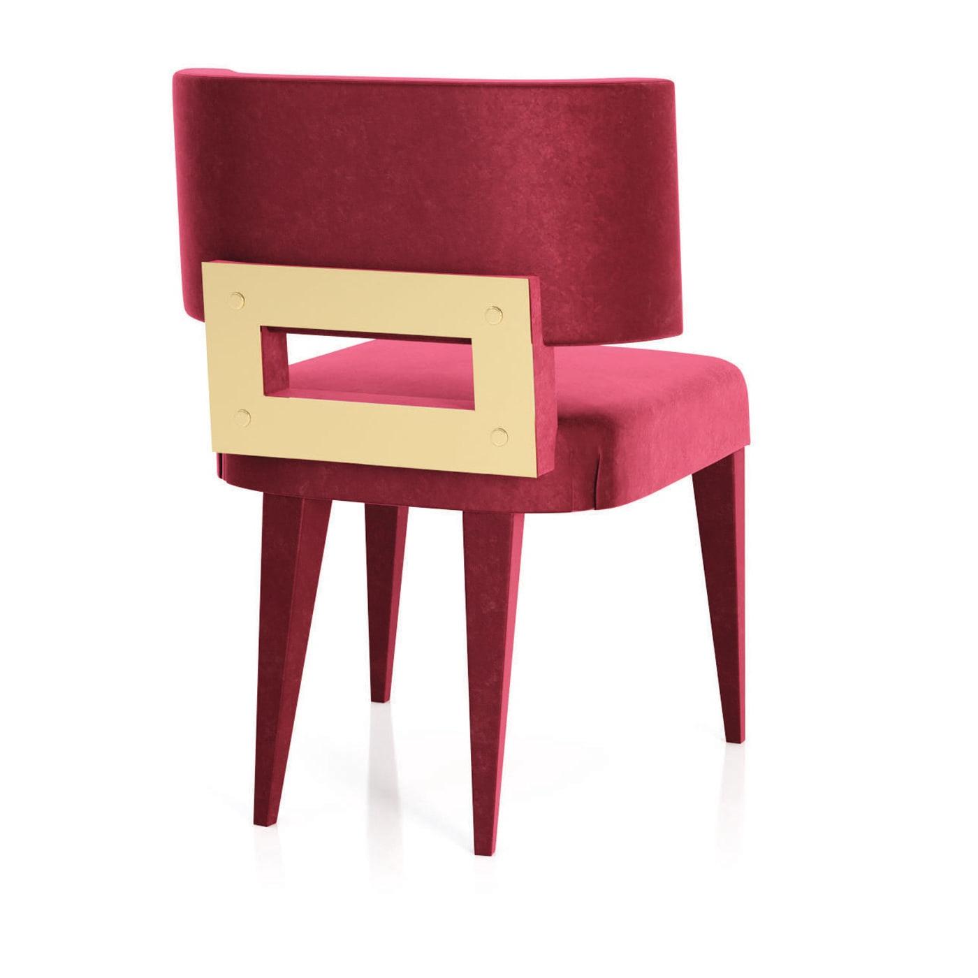 Chaise contemporaine en métal Shirley