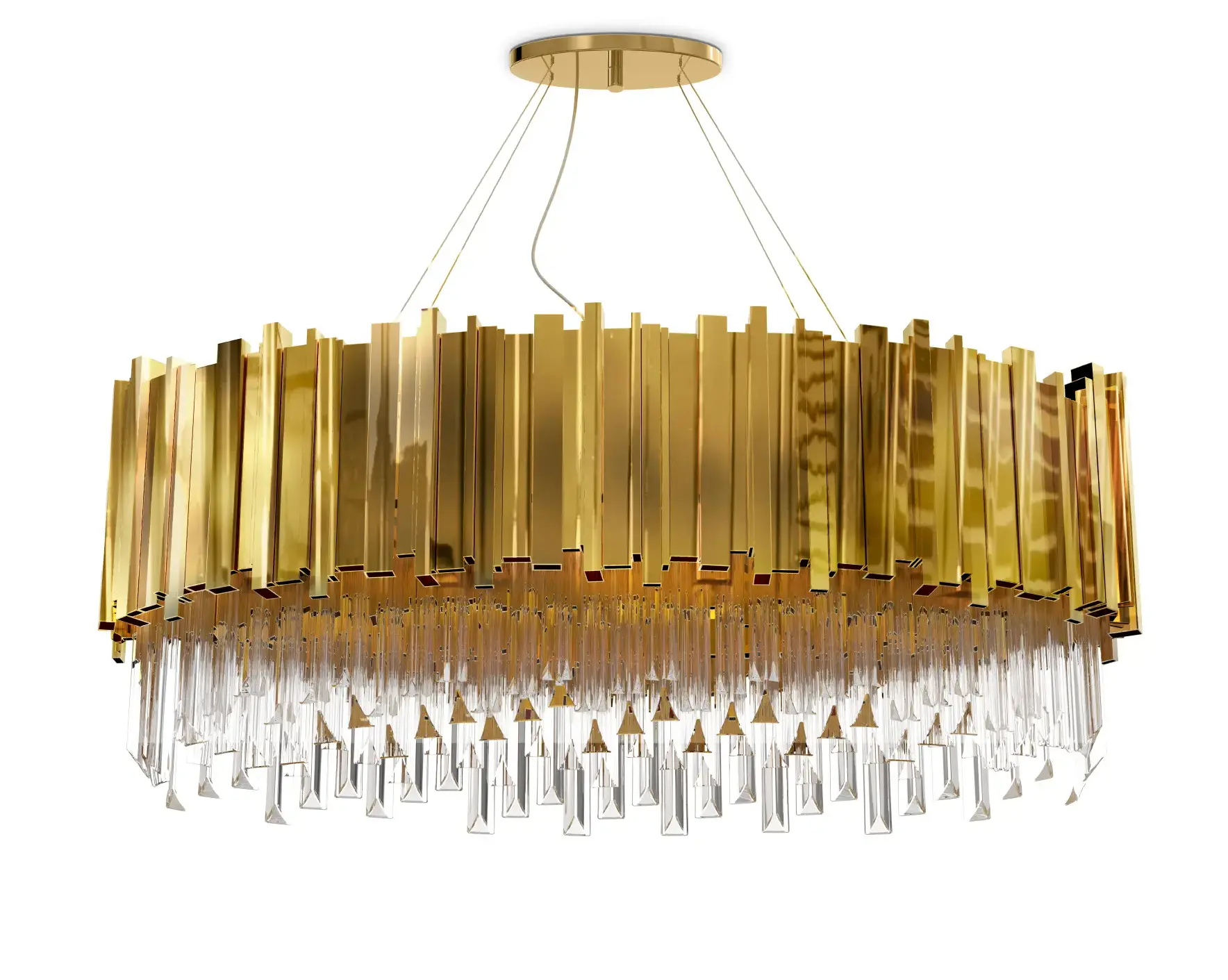 Suspension Imperial ovale