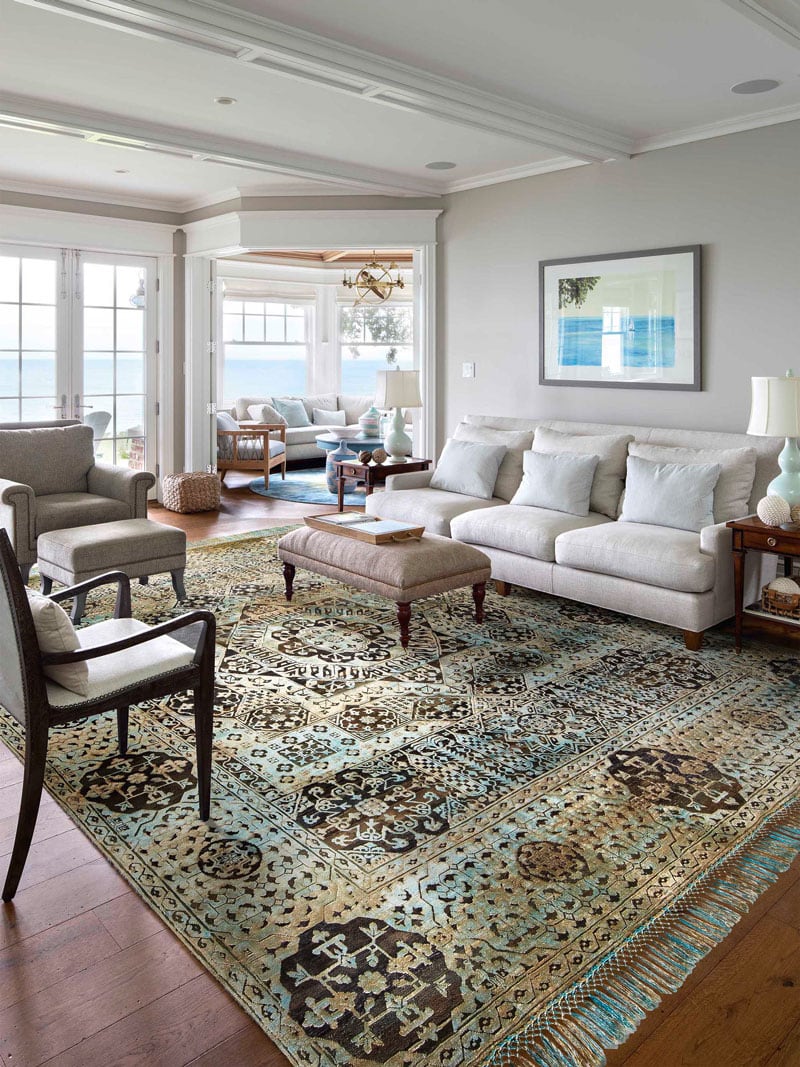Tapis de luxe Green Mix