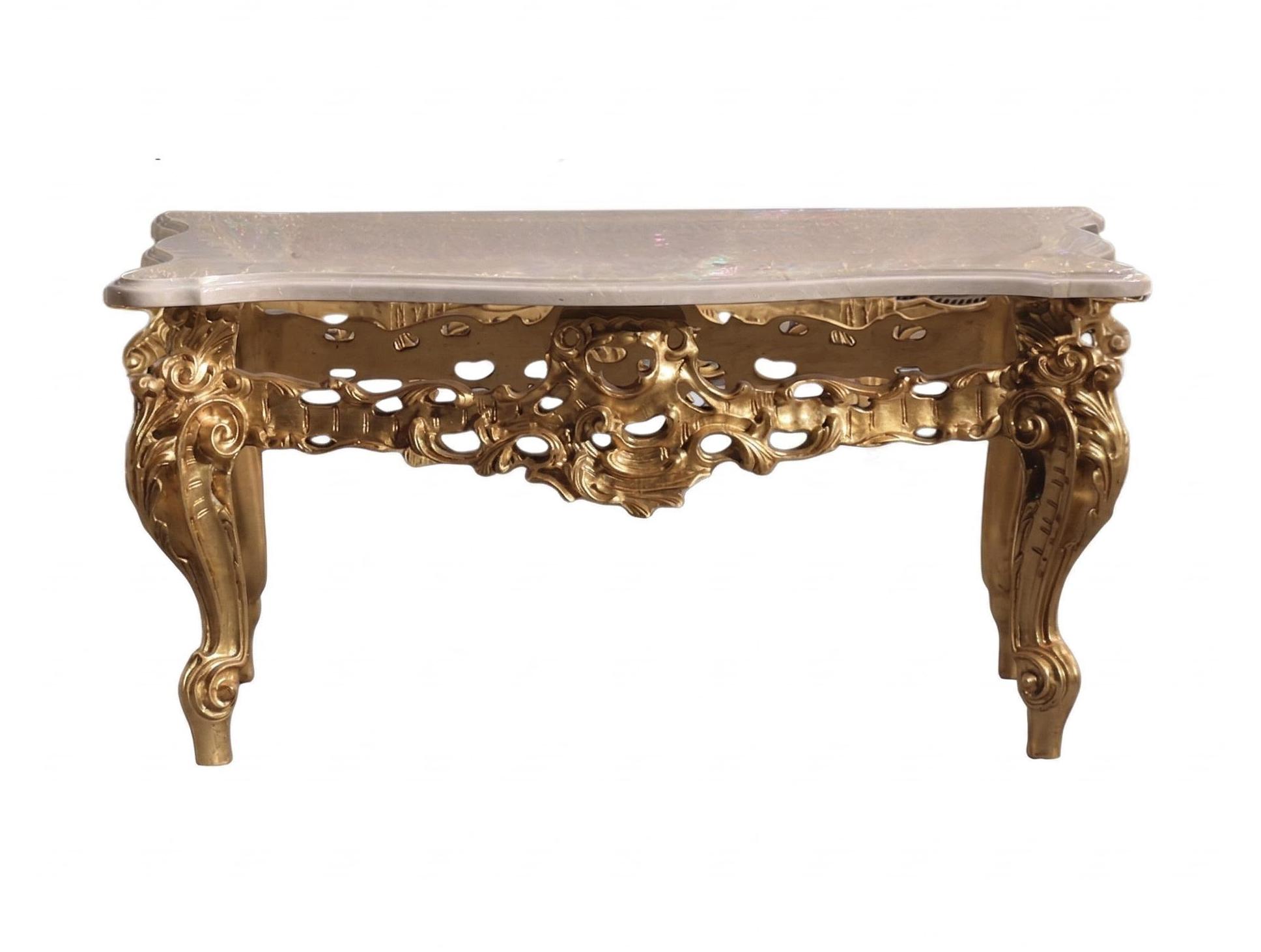 Maria rechthoekige klassieke salontafel