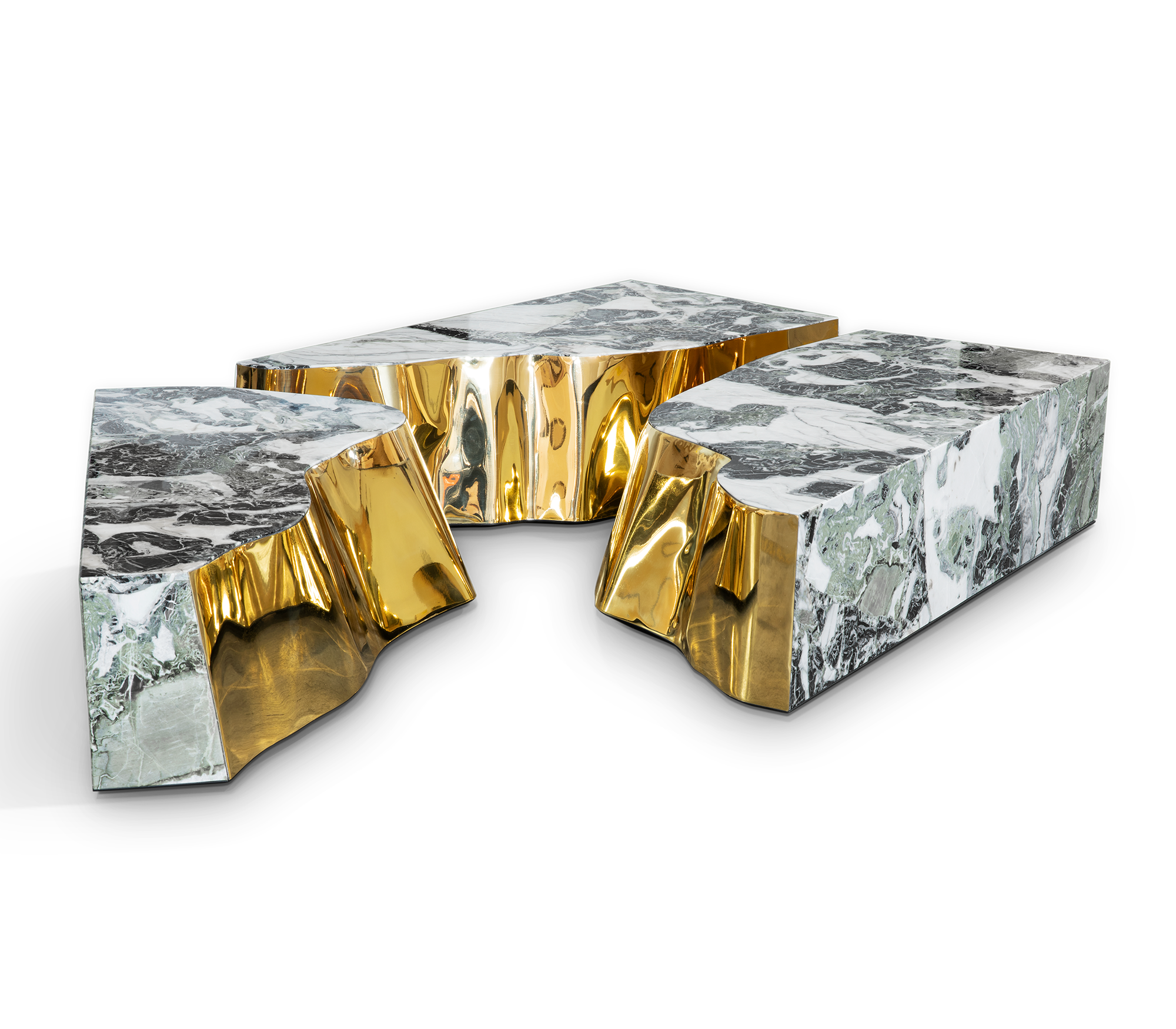 Table basse Fissure en marbre