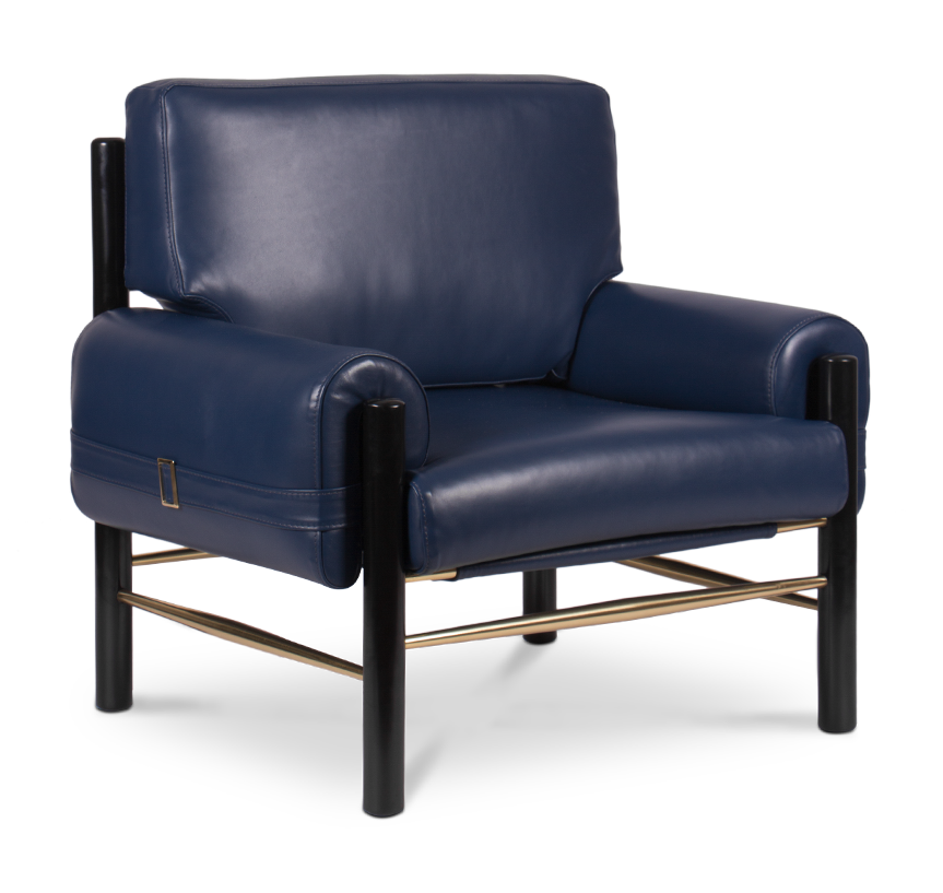 Fauteuil lounge Dillon