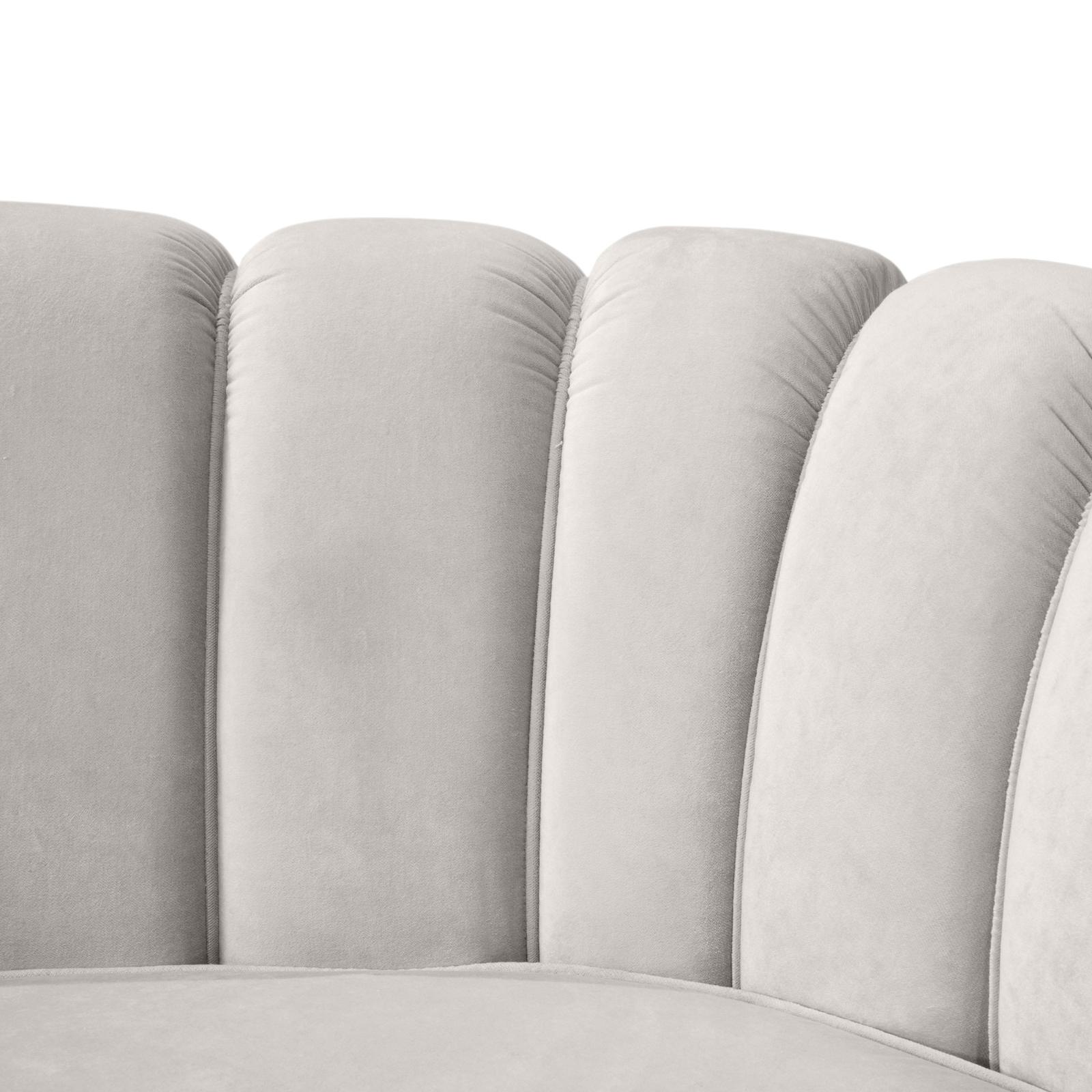 Refined ronde driezitsbank