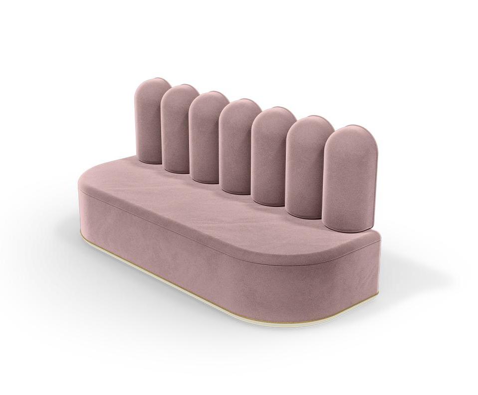 Pluizige wolk II knuffel bank