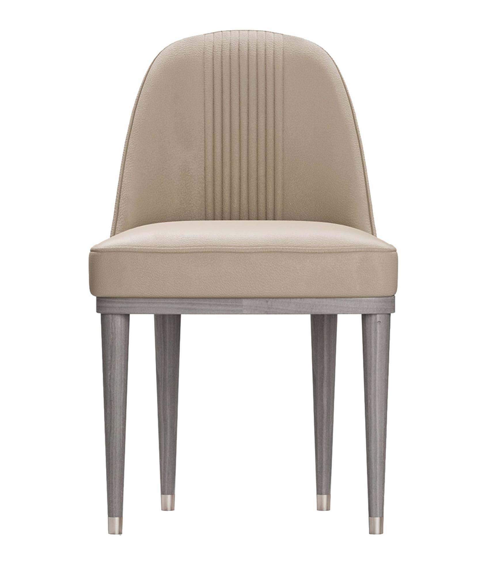 Chaise de salle à manger Cocoon crème