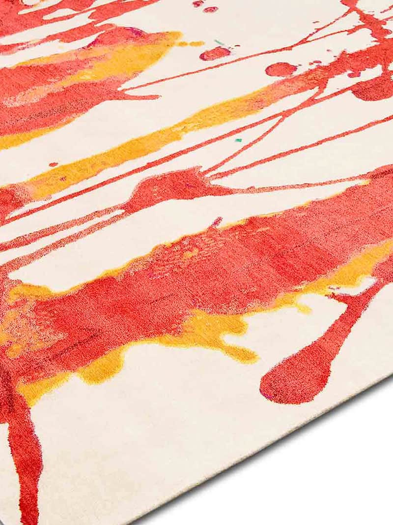 Splash handgemaakt luxe tapijt | Maat: 274 × 365 cm