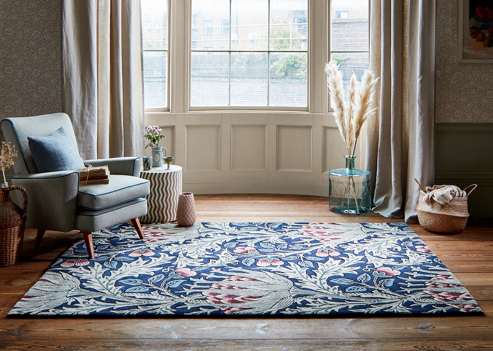 Artichoke mineraal vloerkleed | Maat: 200 × 280 cm