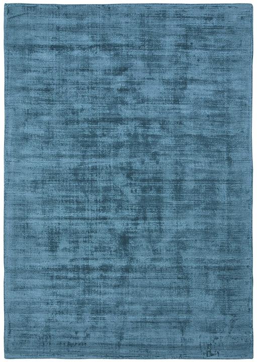 Shiny blauw handloom tapijt | Maat: 200 × 300 cm