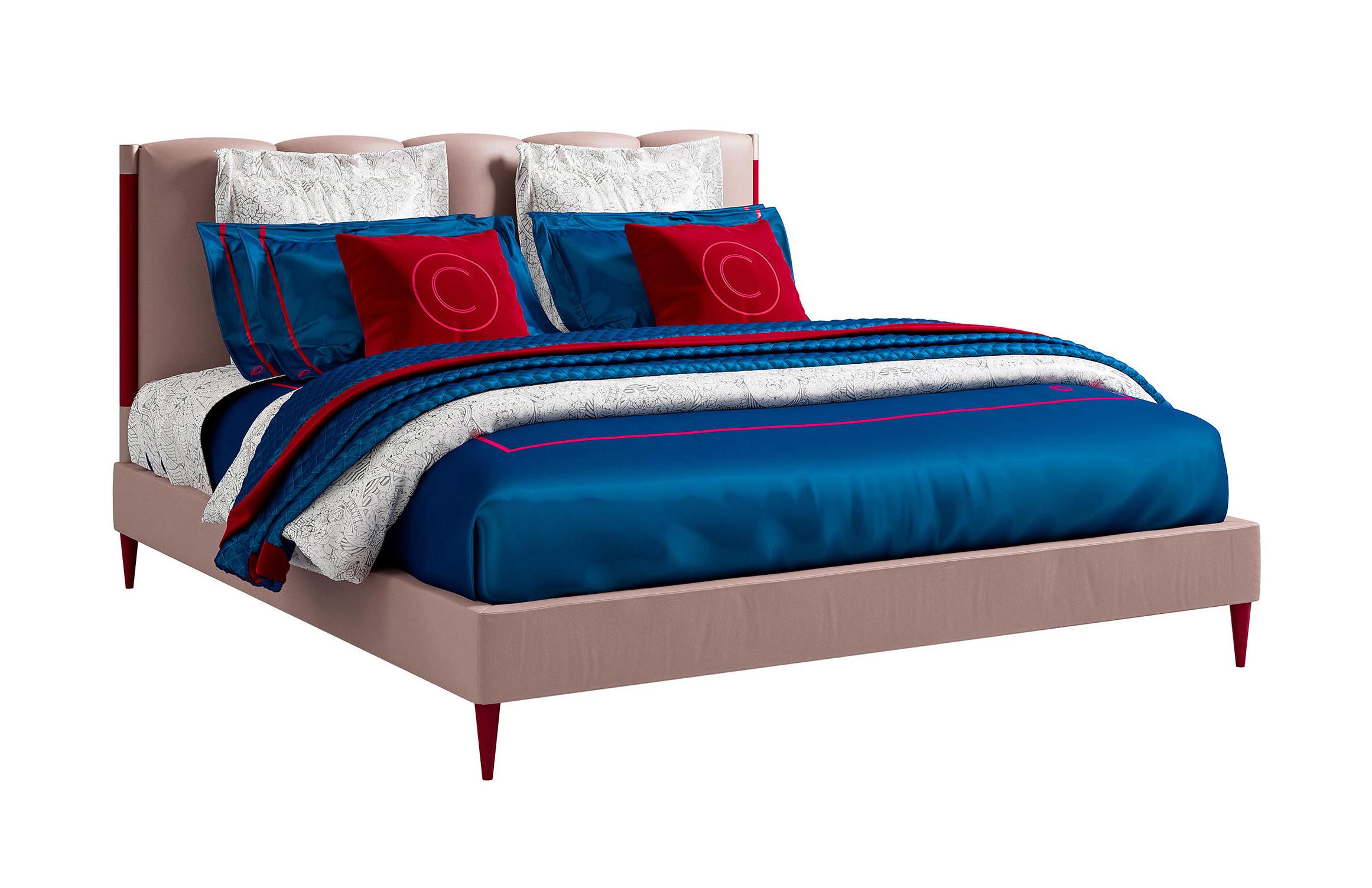 Bed met hoofdbord | Matrasmaat: 155 × 200 cm