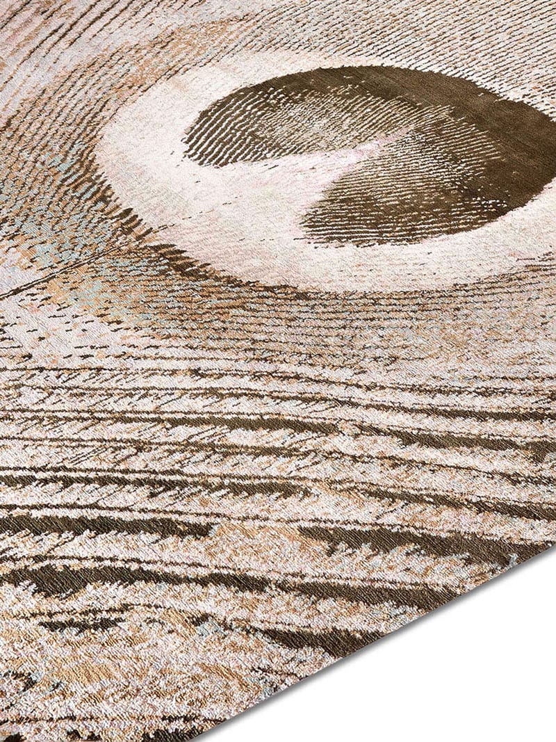 Feathers handgemaakt luxe vloerkleed