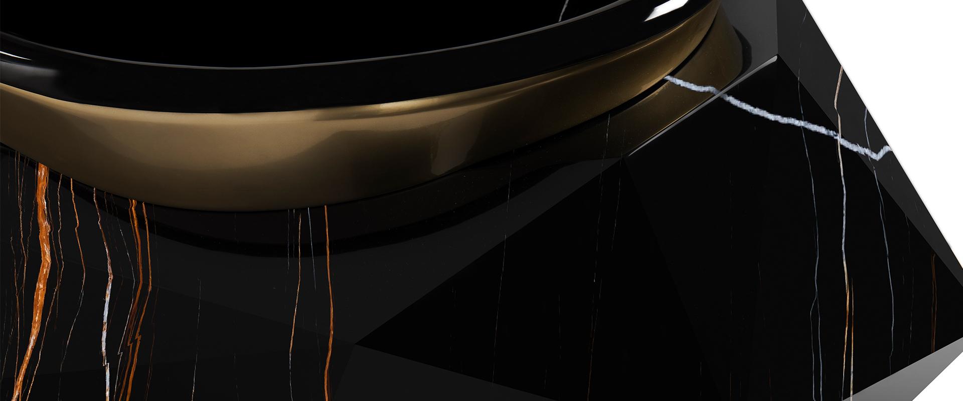 Baignoire Gemstone en marbre composite