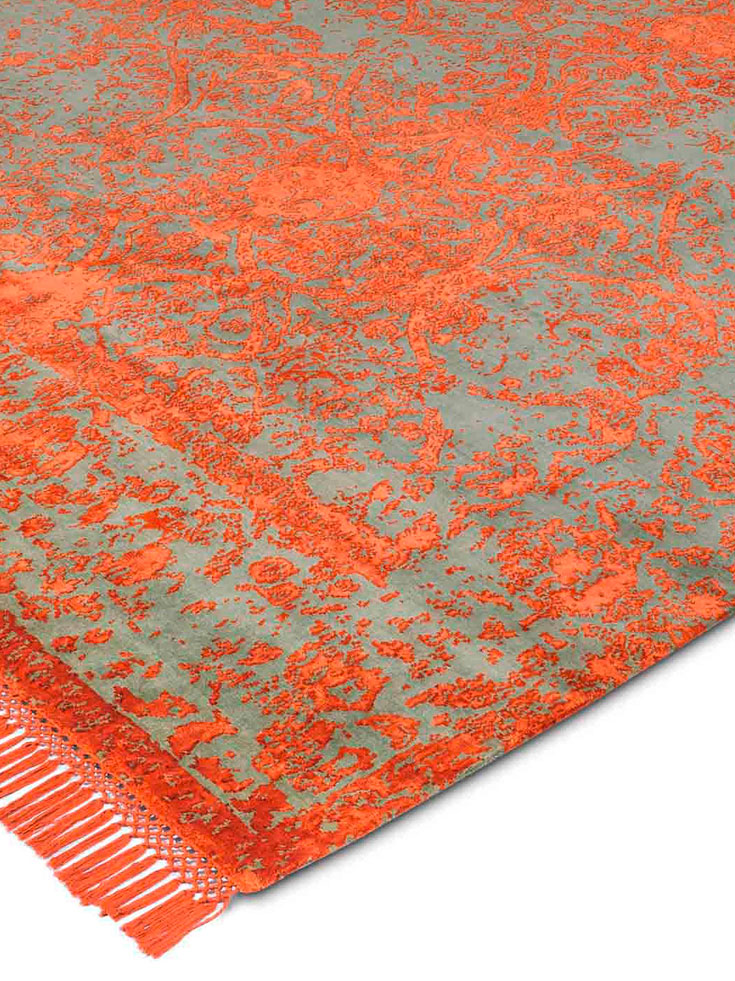 Tapis de luxe Rusty rouge | Taille: 140 × 210 cm