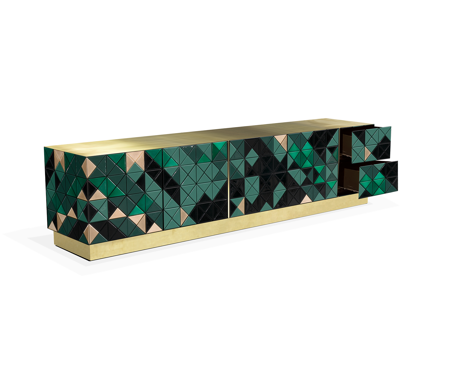 Mosaic groen tv-kast