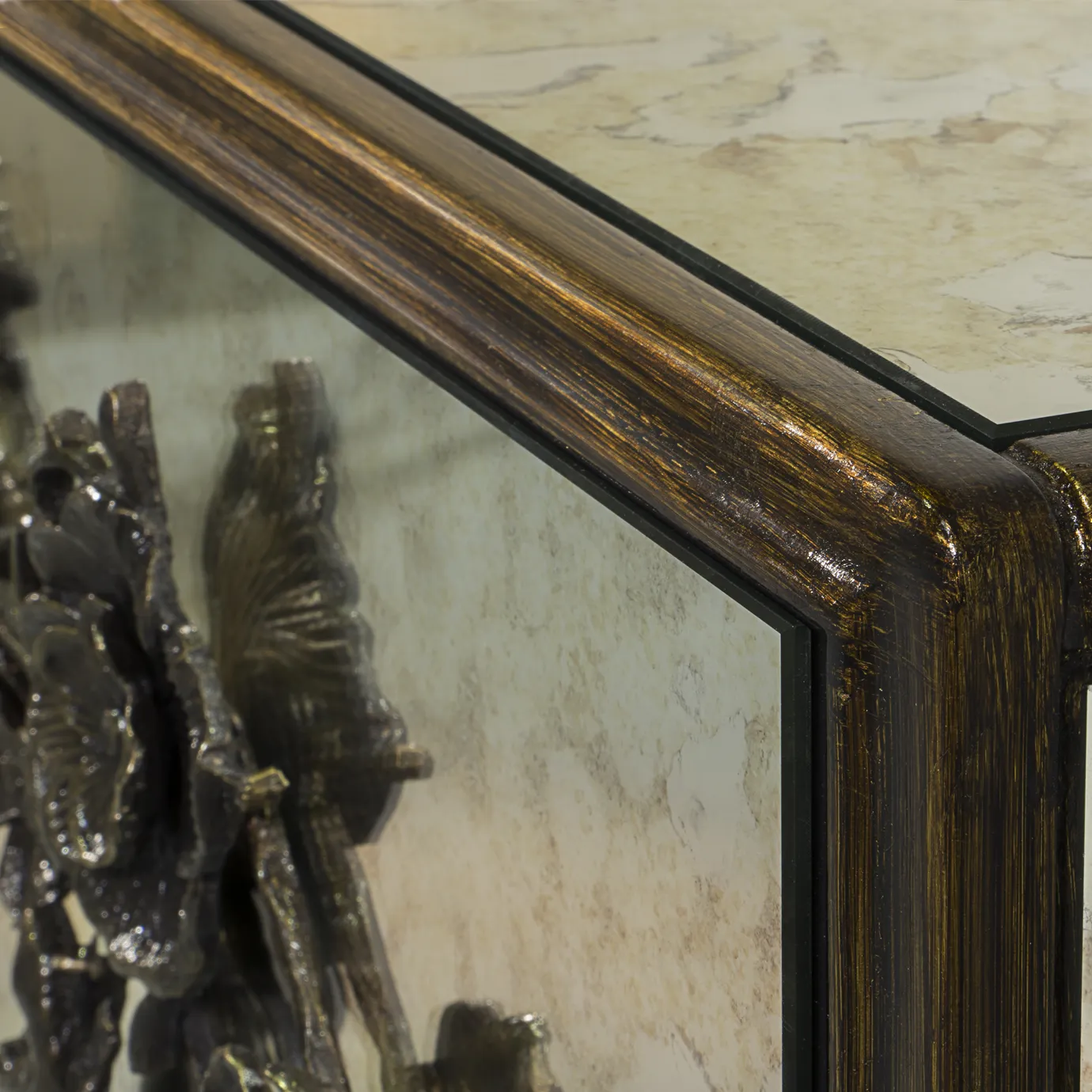 Cabinet miroir vieilli Mirage