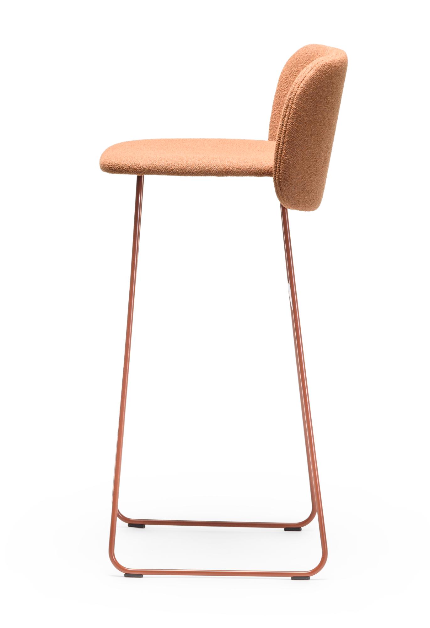Chips SL terracotta hoge barkruk