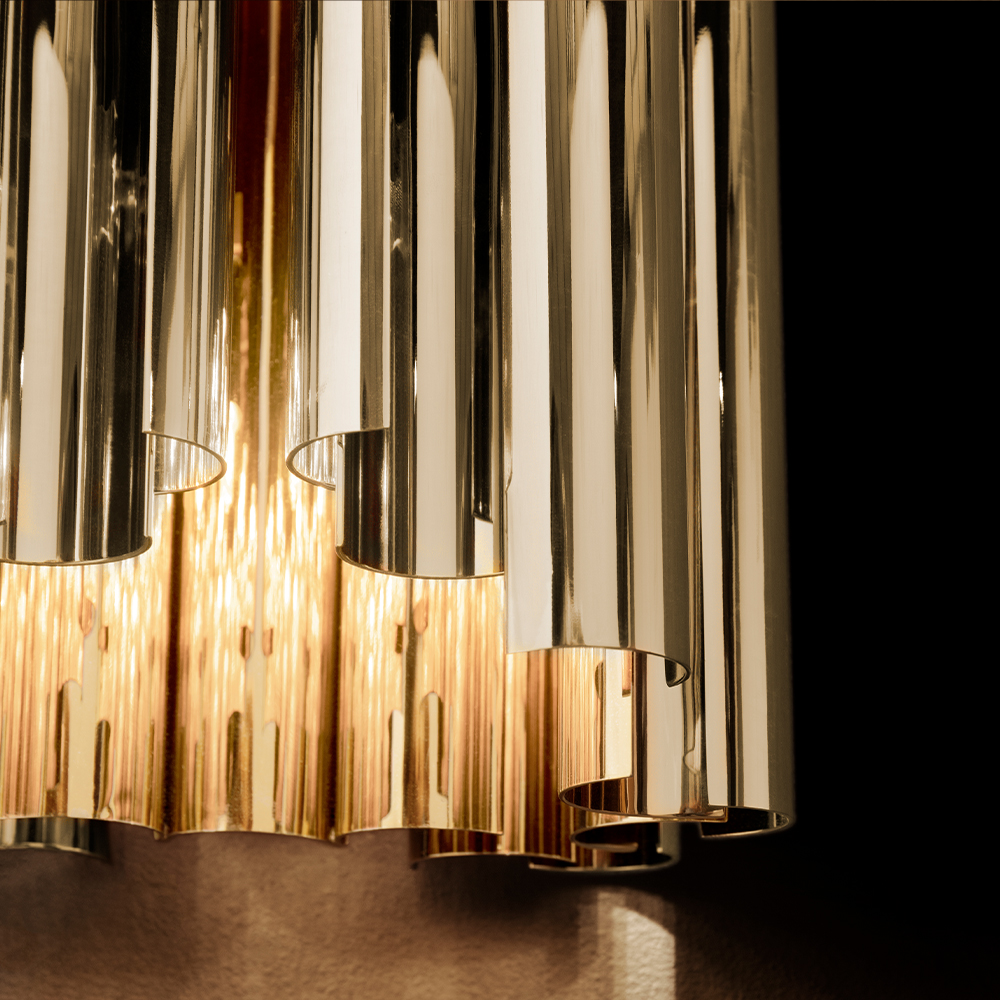 Designer wandlamp