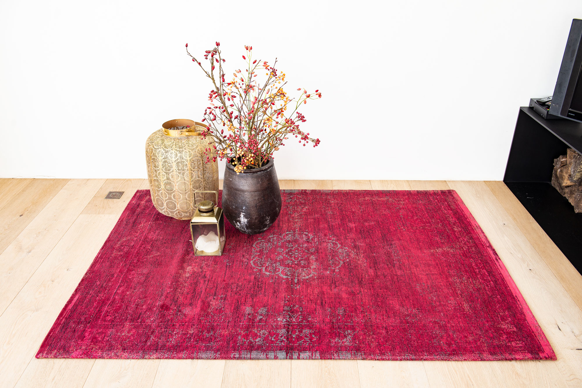 Visconti Beige tapijt | Maat: 80 × 150 cm