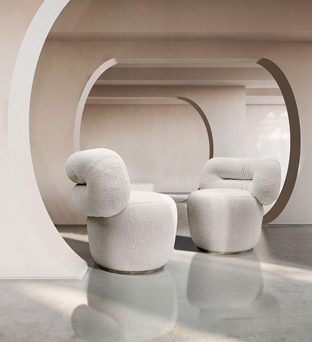 Petit fauteuil Zaria