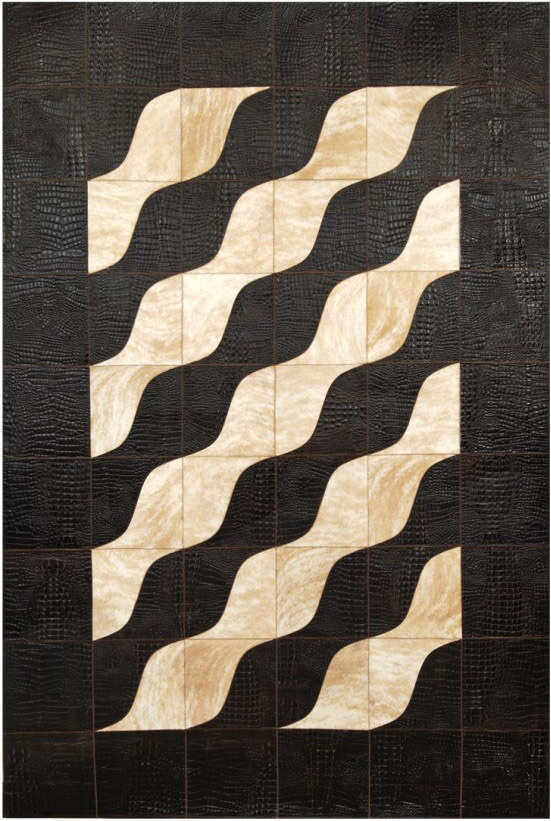 Vissarion koeienhuid tapijt | Maat: 180 × 270 cm