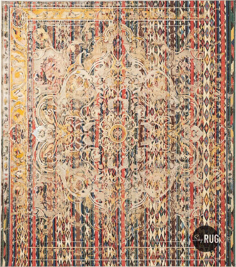 Crazy World 3 limited edition tapijt | Maat: 500 × 600 cm