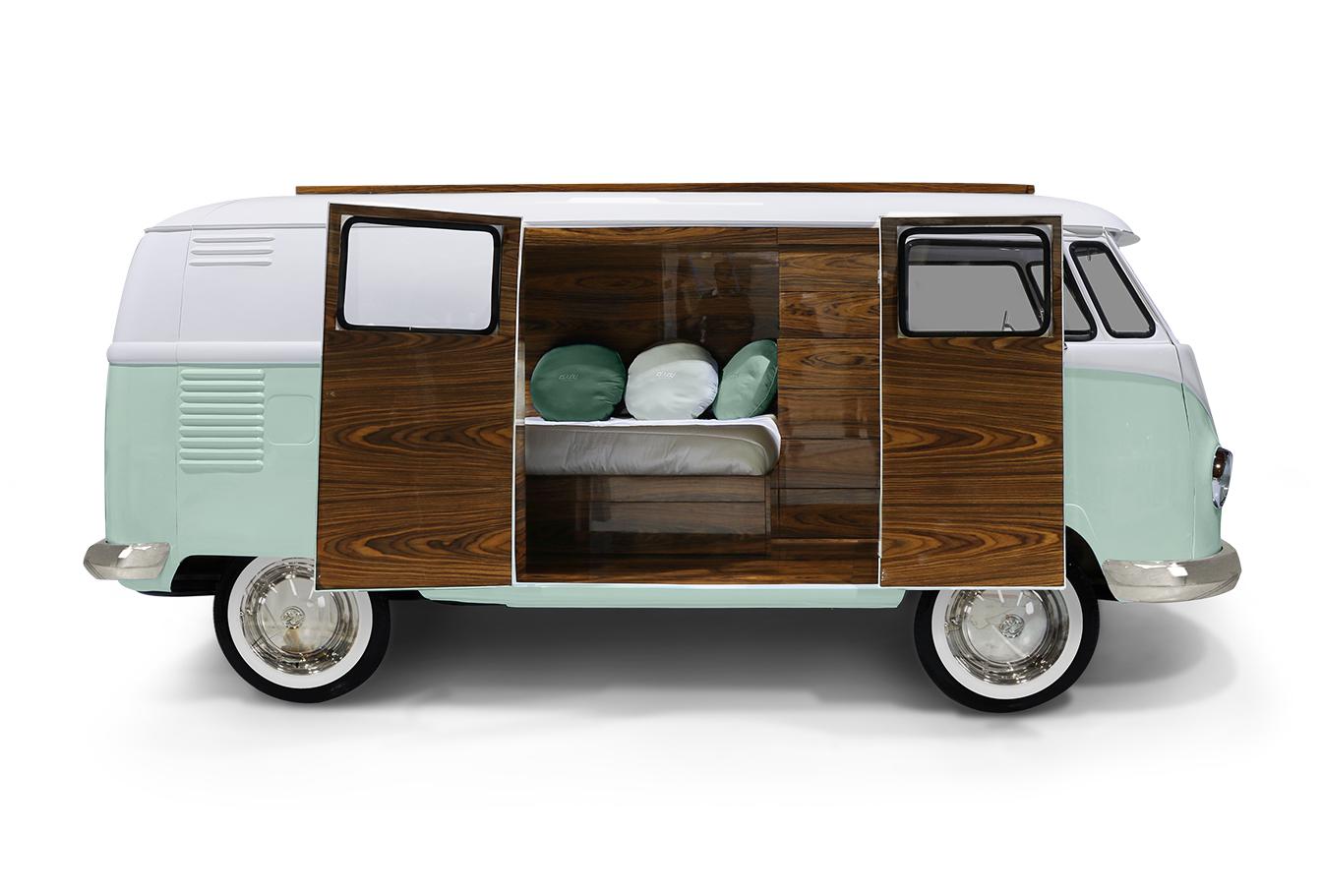 Reiziger caravan groen beddenset