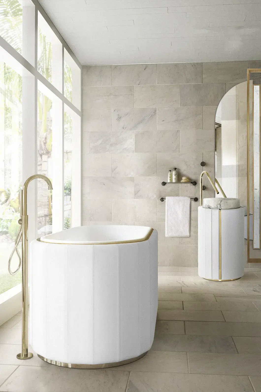Lavabo Imperial White