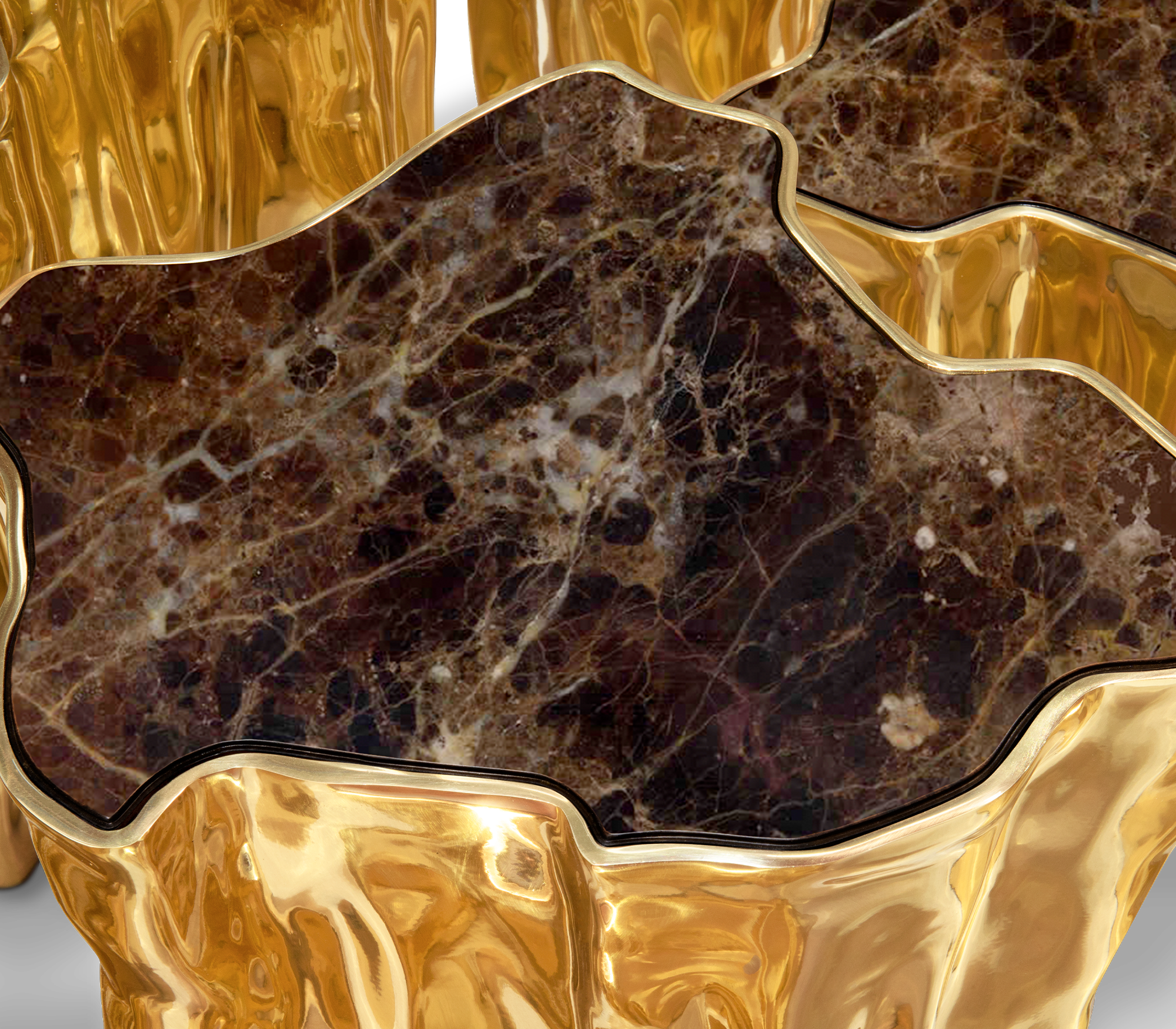 Table basse Paradise Series tons terre