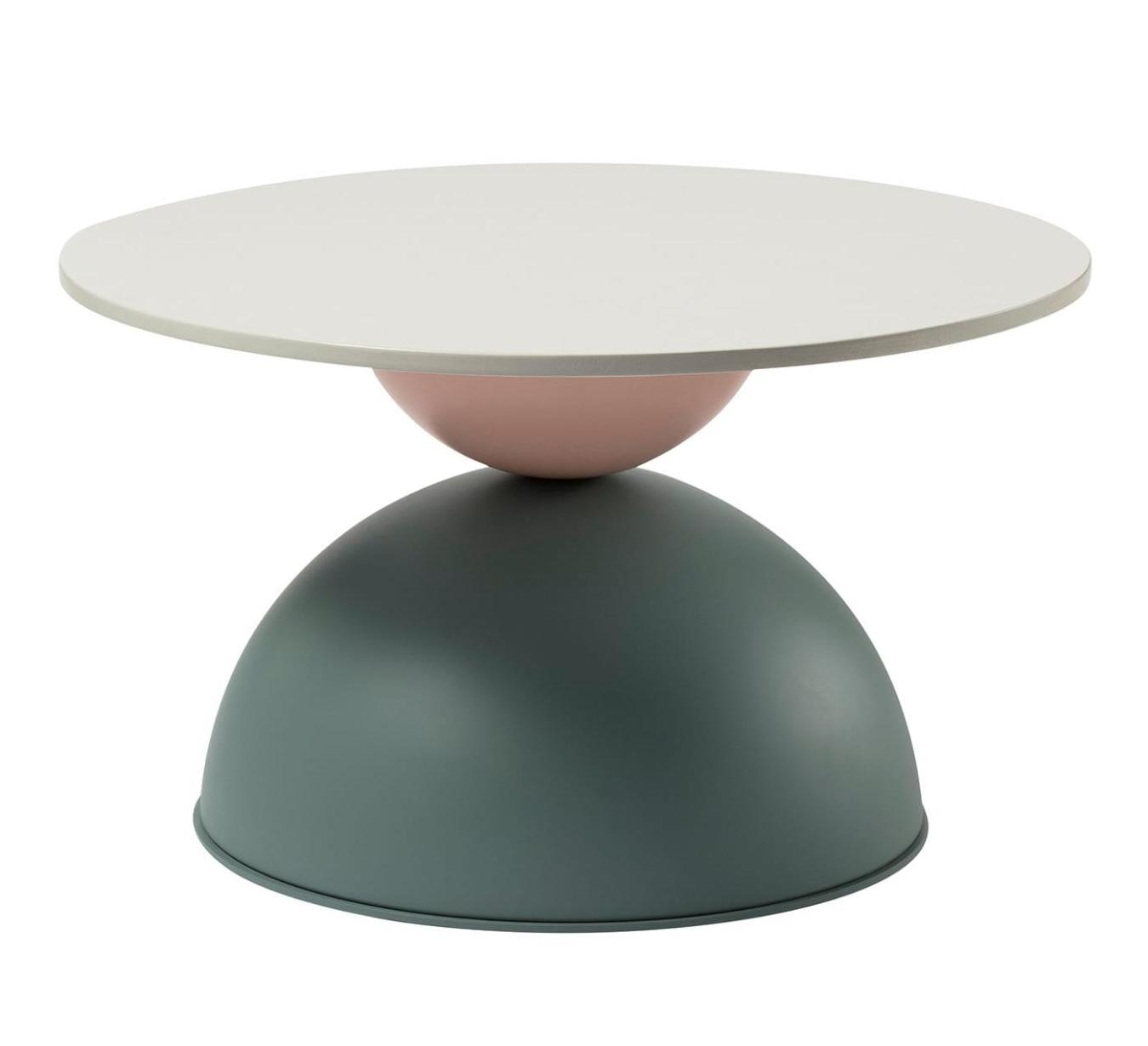Table basse ronde mate