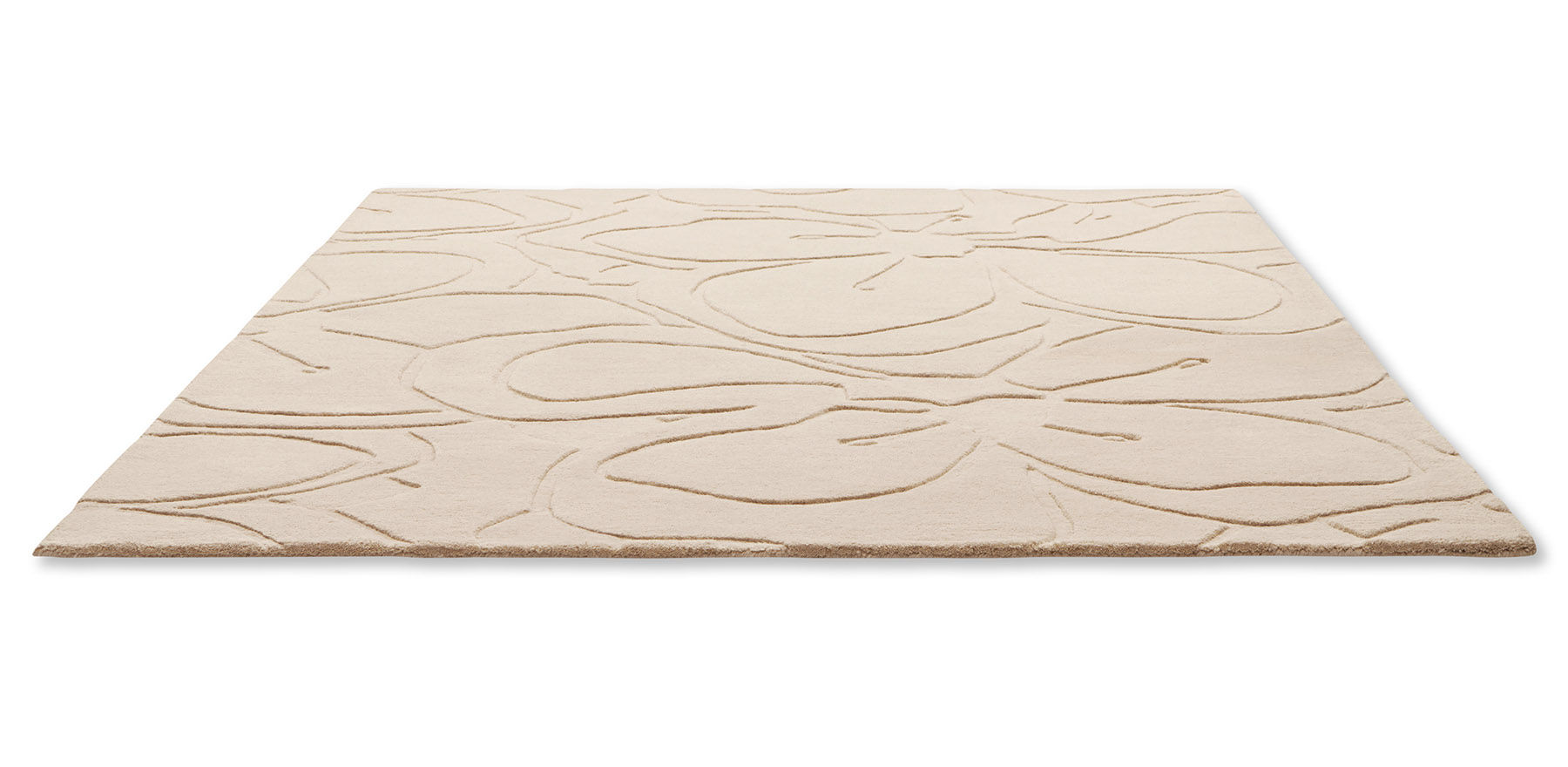 Romantic Magnolia crème tapijt | Maat: 170 × 240 cm
