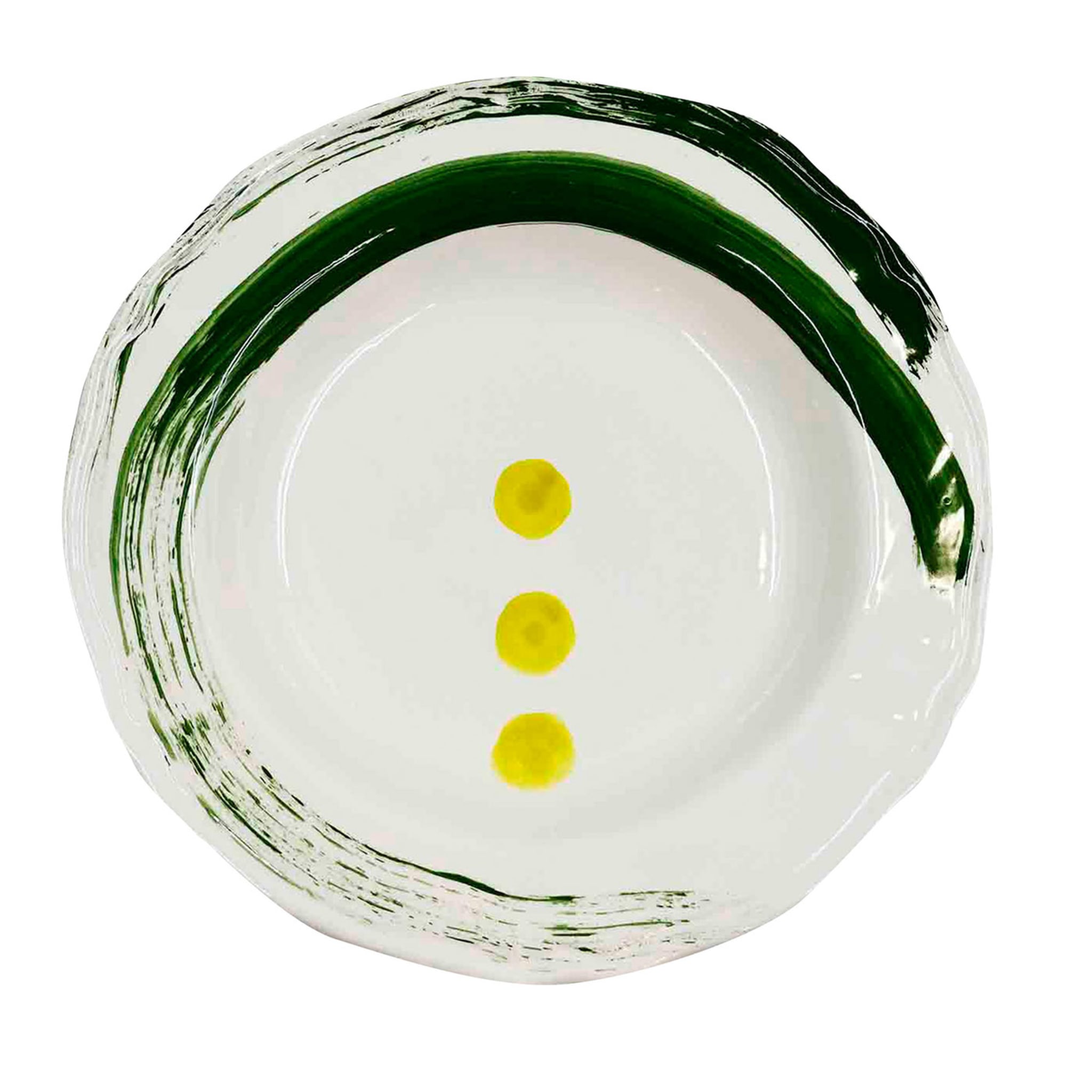 Assiette en céramique artisanale