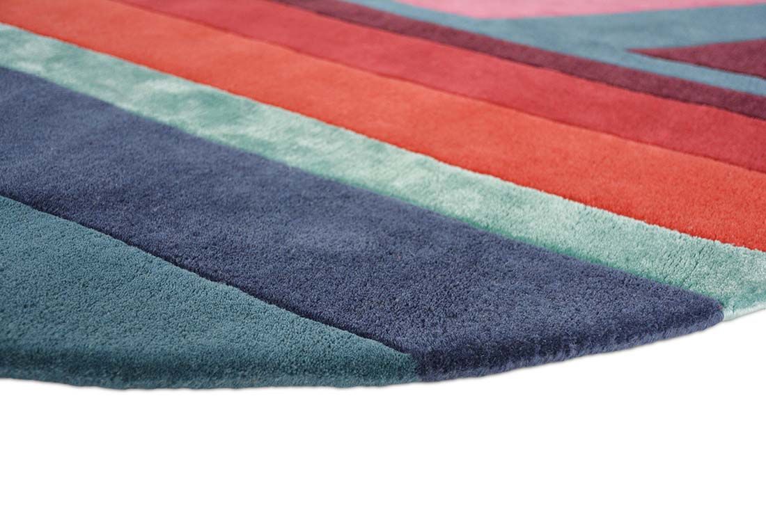 Tapis Jardin bleu | Taille: 200 × 280 cm