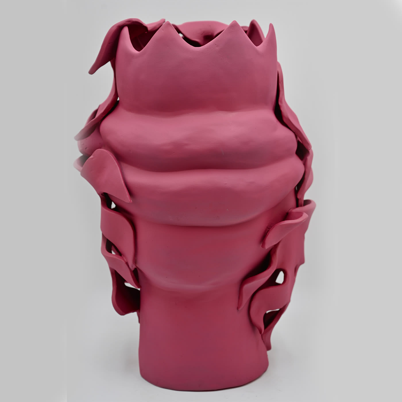 Moorkop roze sculptuur