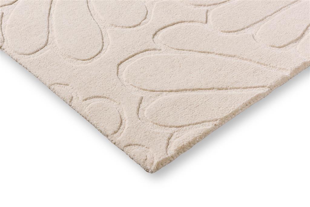 Tapis Coleby Petals ivoire crème