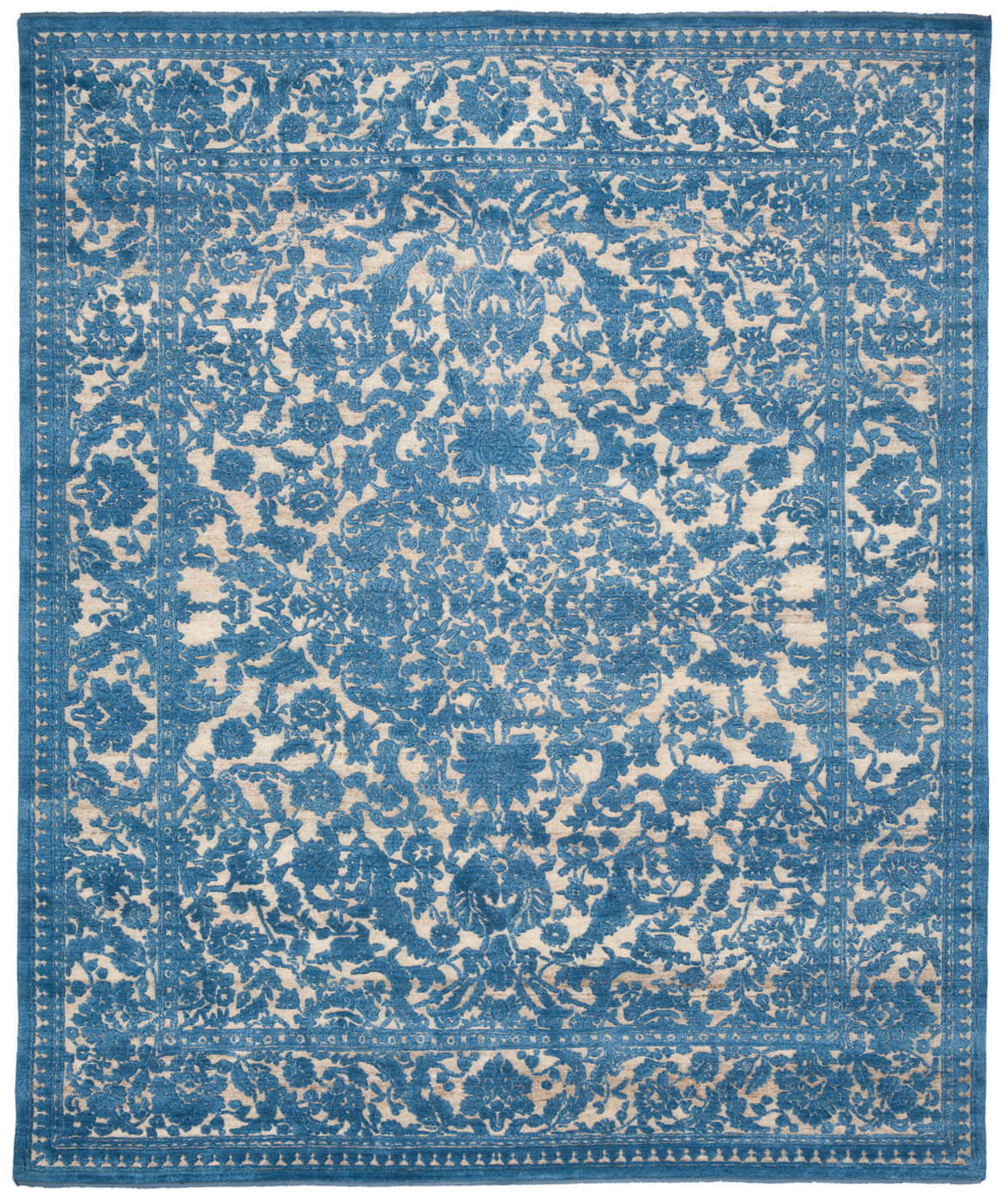 Tapis Mauro Angaa bleu marine | Taille: 200 × 300 cm