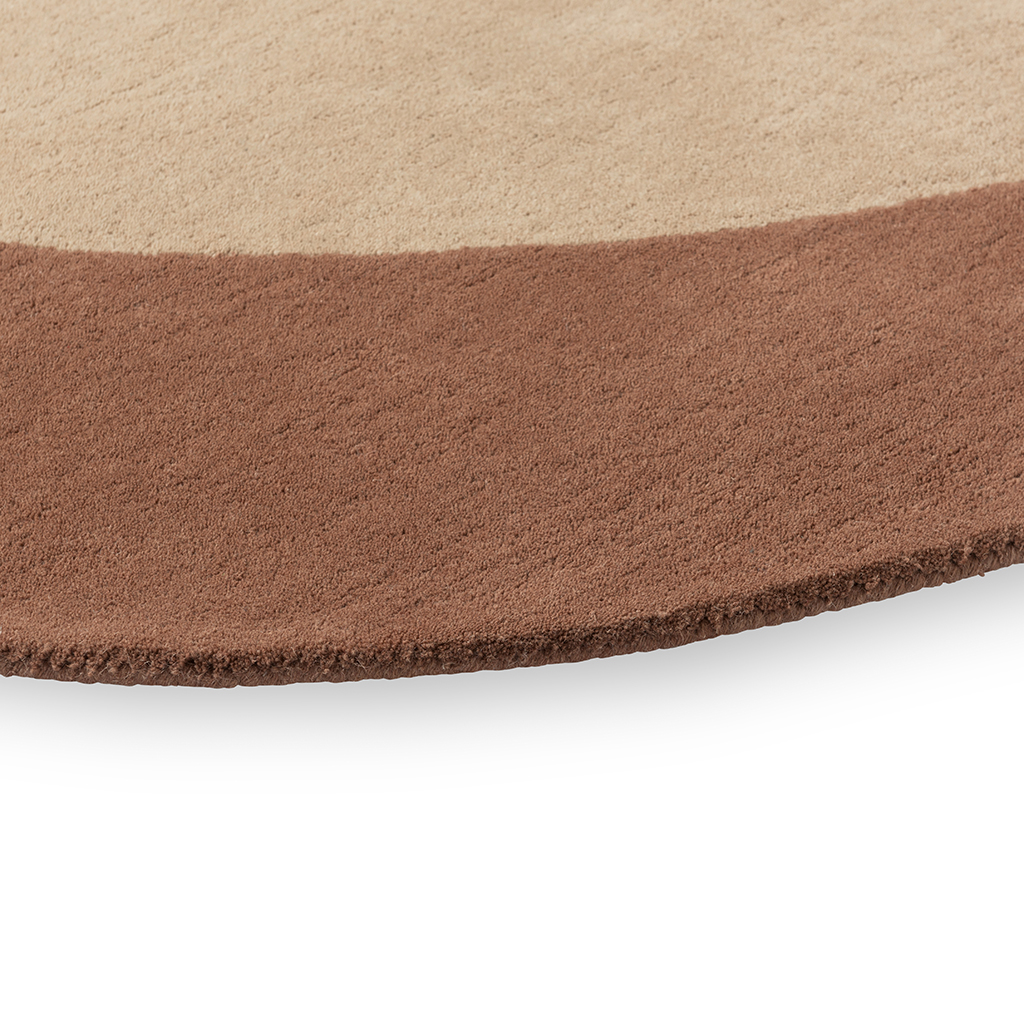 Element Moore karamel vloerkleed | Maat: 250 × 330 cm