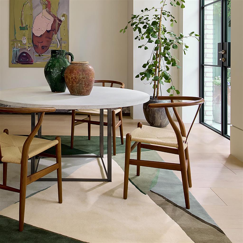 Tapis Sumi Reflect fougère/pistache | Taille: 140 × 200 cm