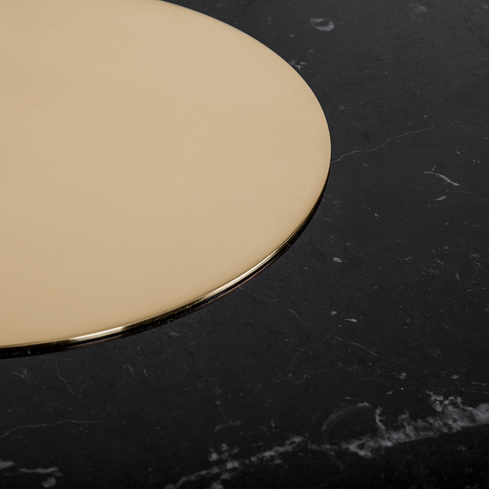 Table de bar Forge noire