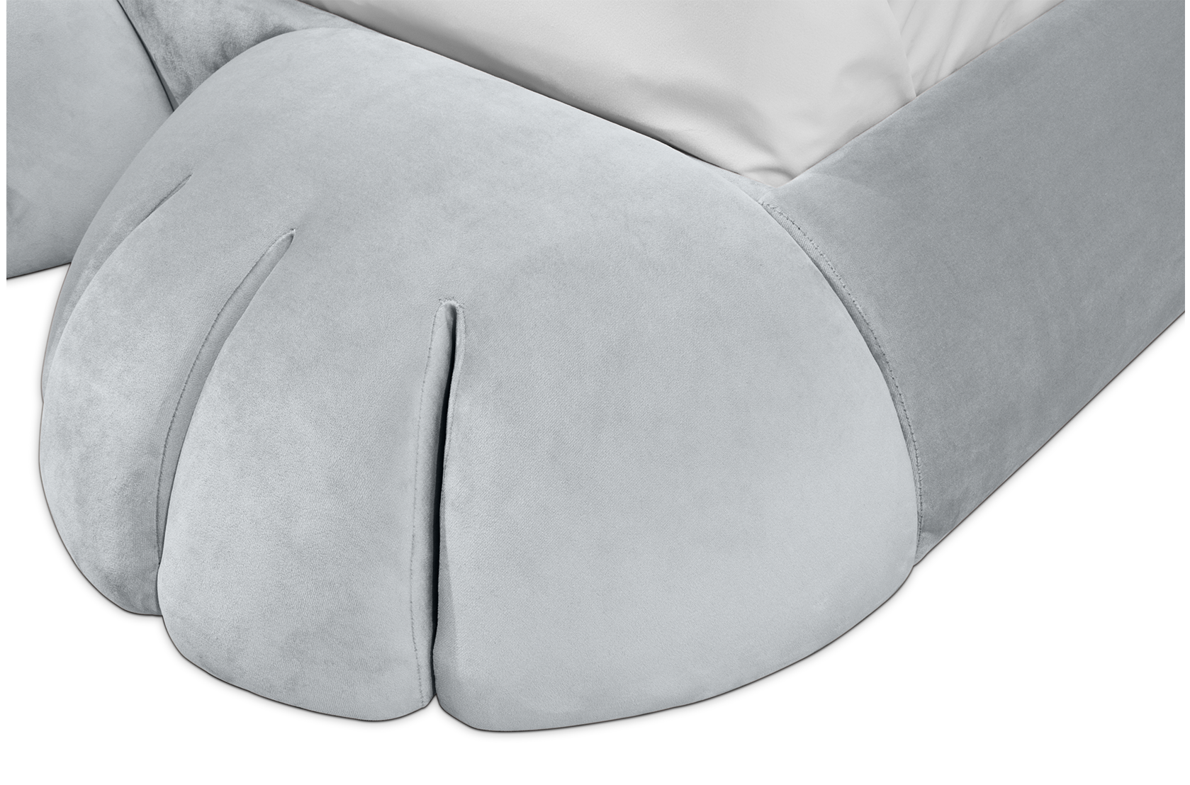 Knuffelig konijn hol bed | Matrasmaat: 150 × 200 cm
