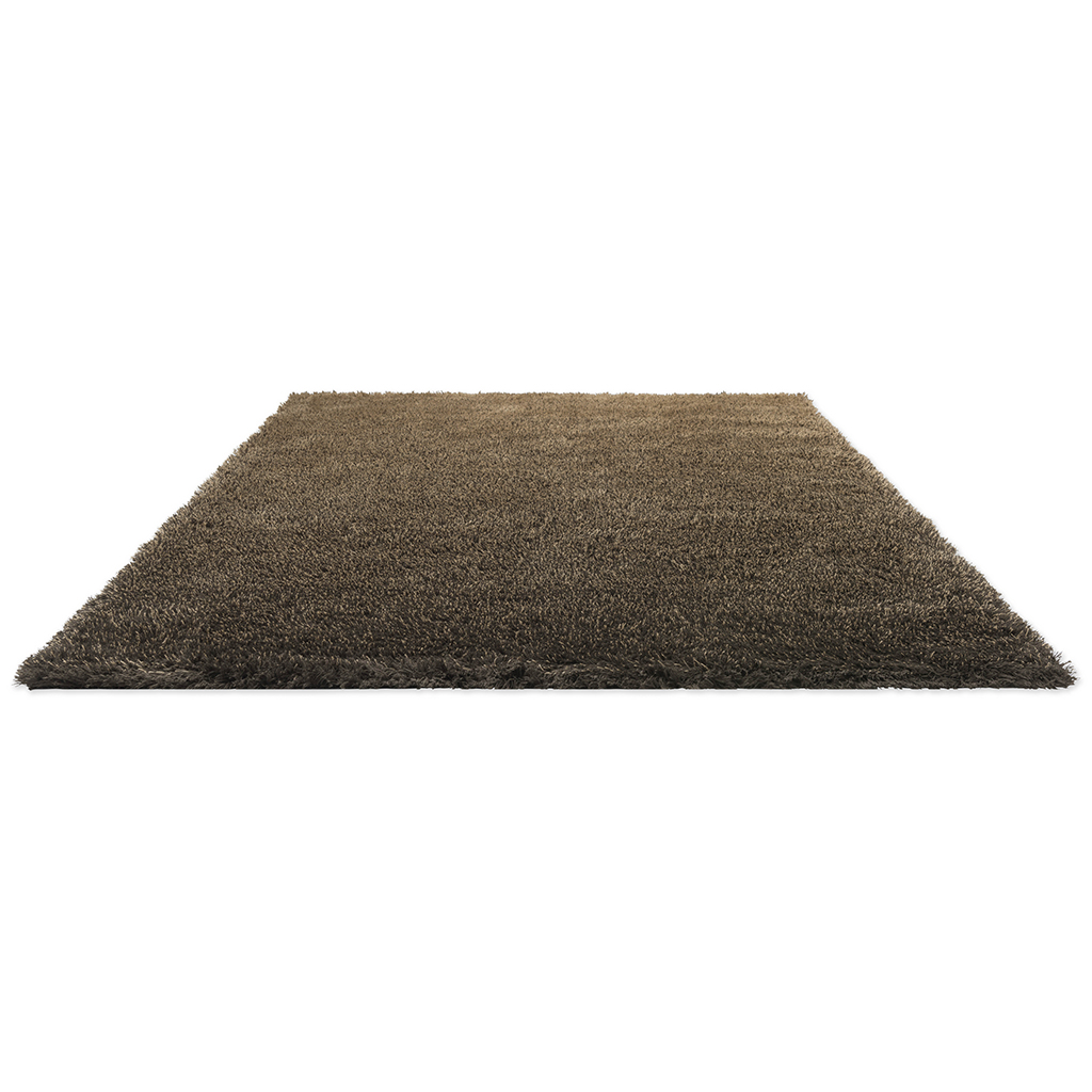 Tapis Shade High beige/chocolat noir