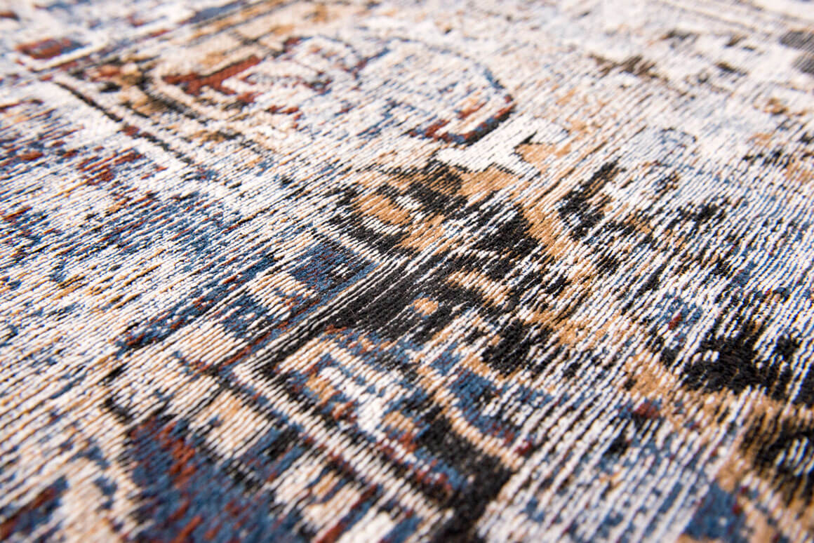 Divan blauw tapijt | Maat: 170 × 240 cm