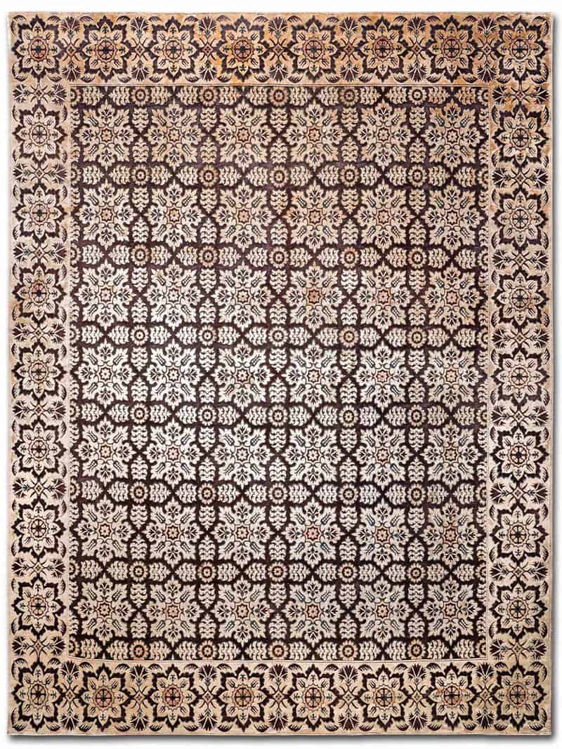 Tapis tissé main Tiles