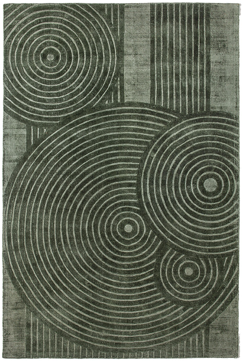 Modern designer groen tapijt | Maat: 160 × 230 cm
