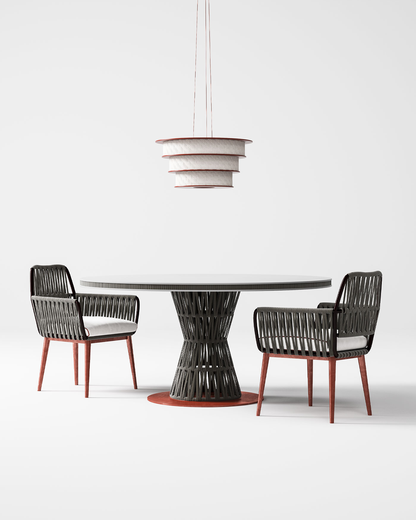 Binnen/buiten eettafel Italië