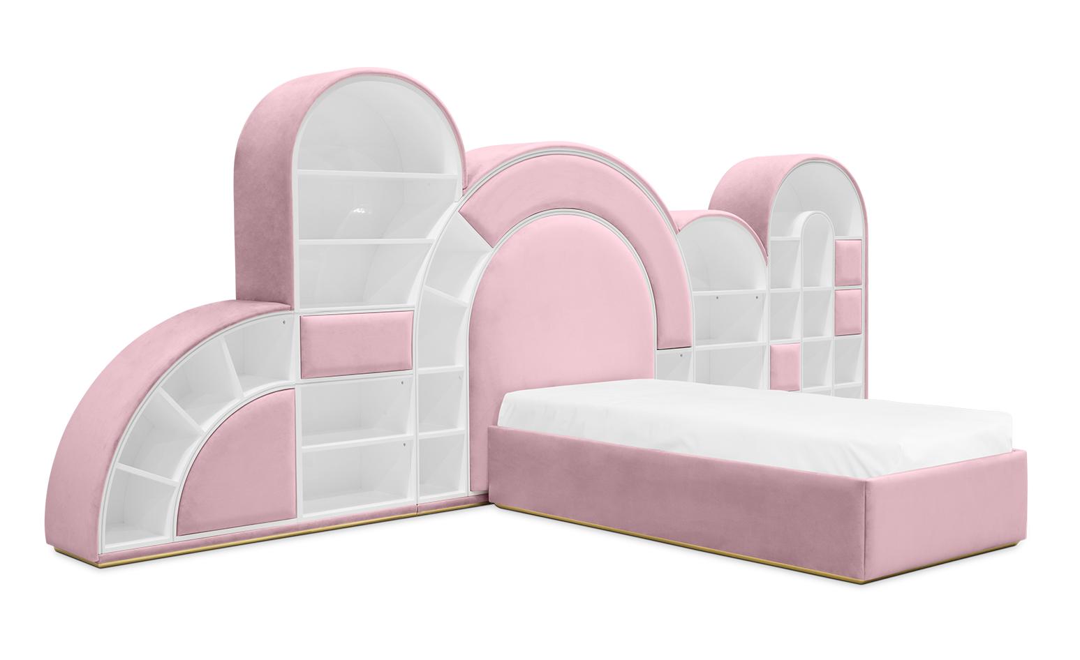 Lit Marshmallow bubble-gum rose