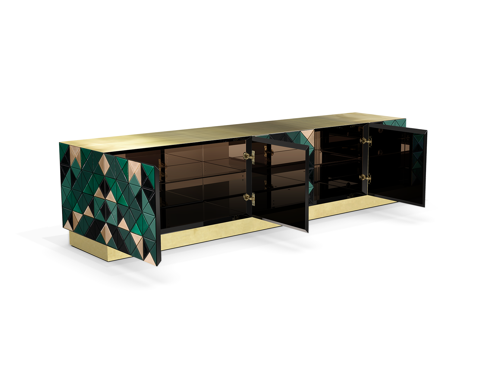 Mosaic groen tv-kast