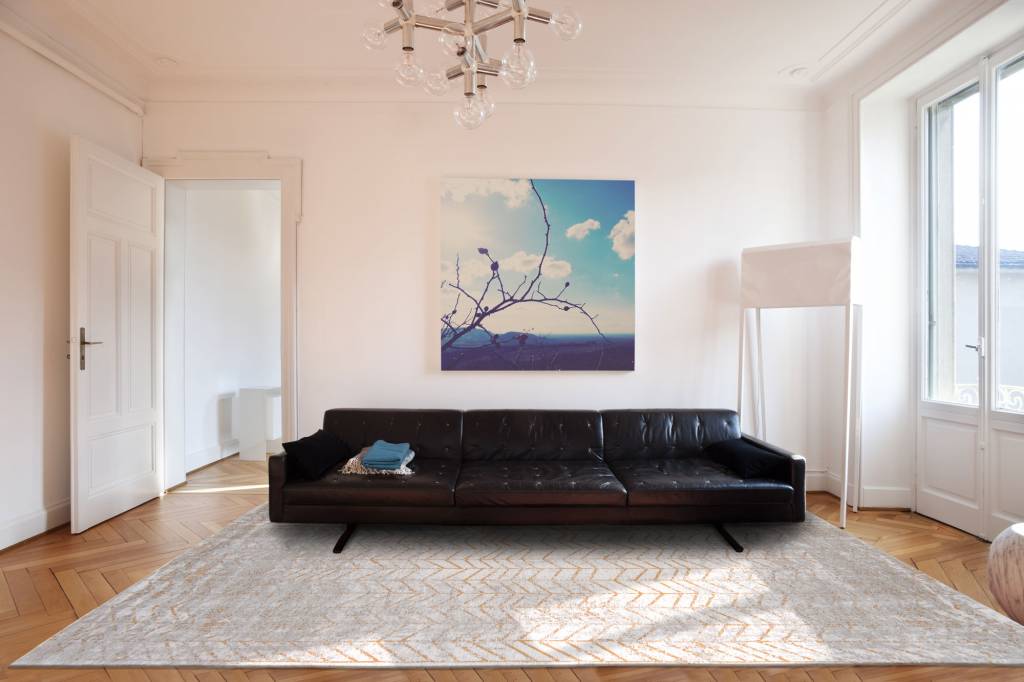 Tribeca Blue tapijt | Maat: 80 × 250 cm