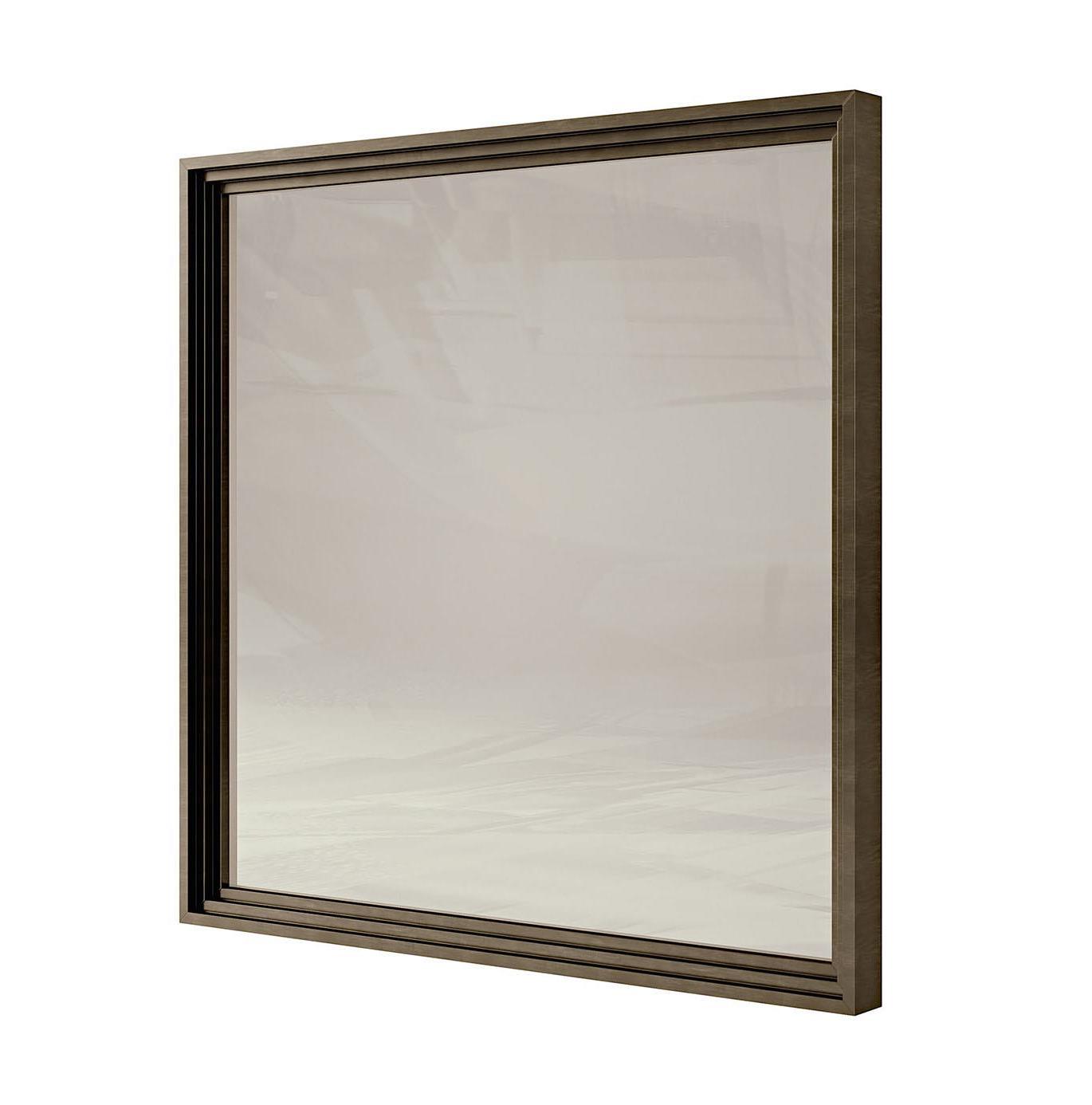 Houten lijst wandspiegel