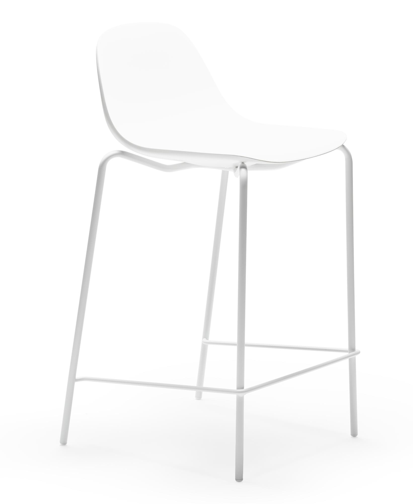 Tabouret de bar Babah SG-65 Blanc
