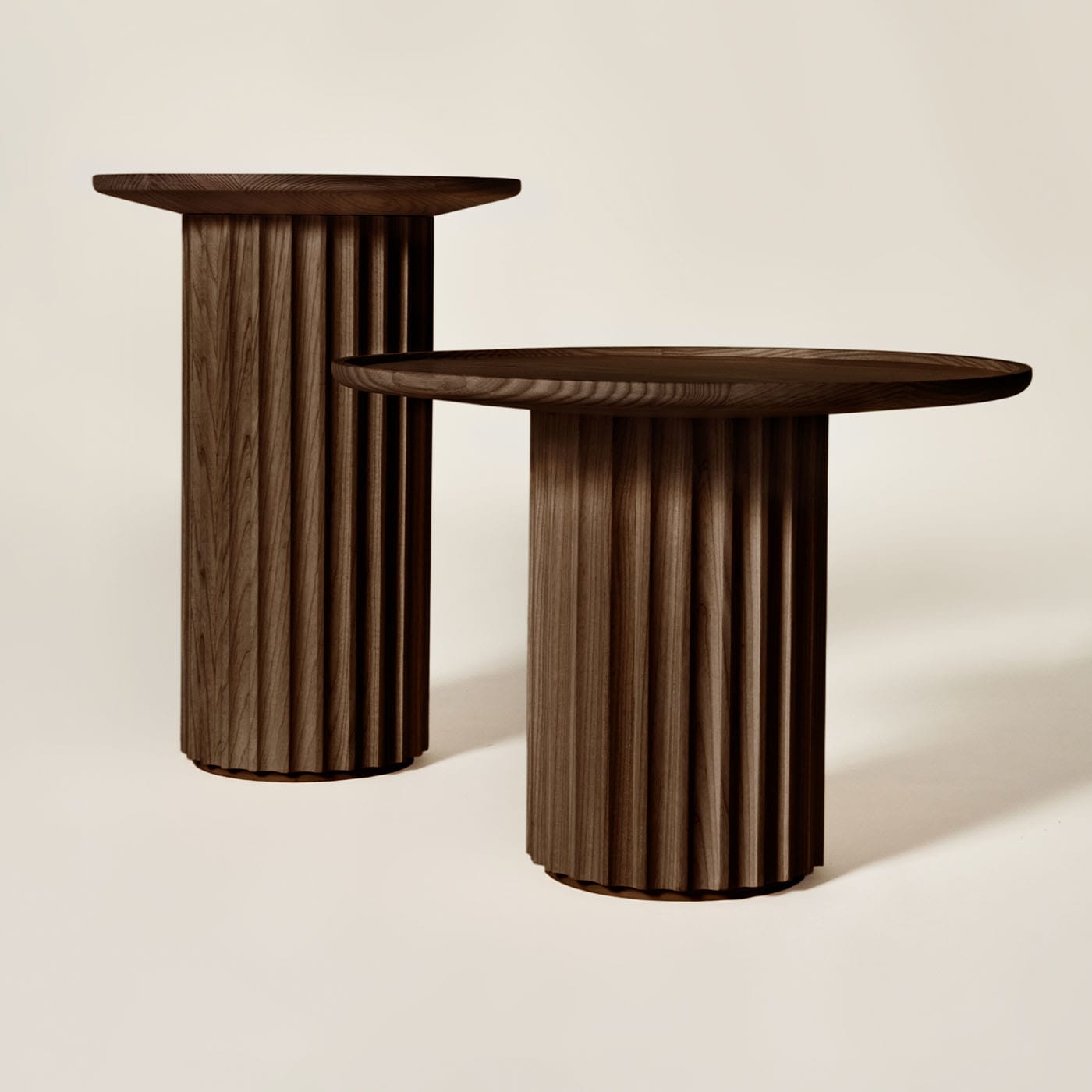 Table d’appoint Capitello brune