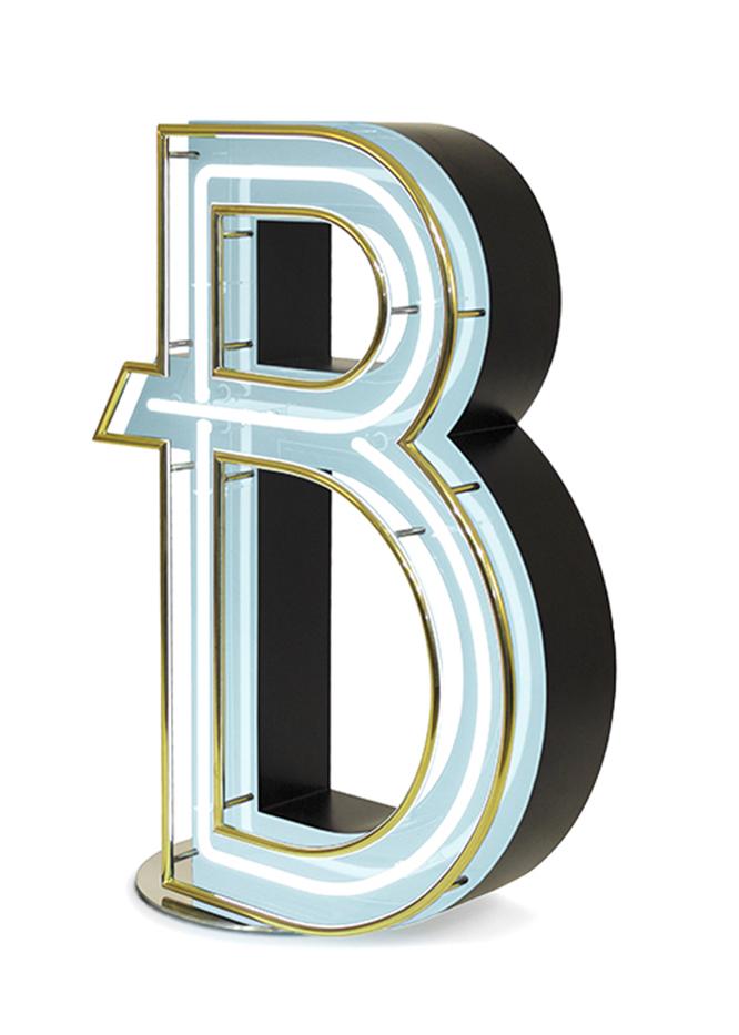 Bold letter B